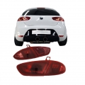 Πισινά Φανάρια Set Για Seat Leon 1P 09-12 Facelift Led Bar Κόκκινο Depo - Headlights - Xenon - Bulbs